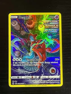 Deoxys GG12/GG70 Galarian Gallery Holo Crown Zenith Pokemon TCG NM/M - Image 2