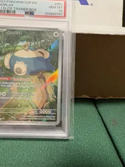 PSA 10 - 2023 POKEMON SVP EN-SV BLACK STAR PROMO 051 SNORLAX - Image 4