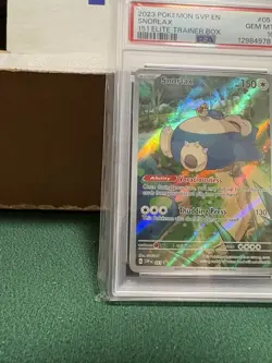PSA 10 - 2023 POKEMON SVP EN-SV BLACK STAR PROMO 051 SNORLAX - Image 5