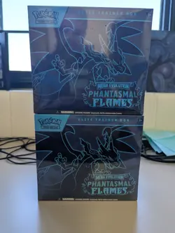 2x Pokemon TCG Phantasmal Flames Elite Trainer Box ETB Factory SEALED bundle/lot - Image 1