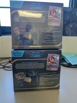 2x Pokemon TCG Phantasmal Flames Elite Trainer Box ETB Factory SEALED bundle/lot - Image 2