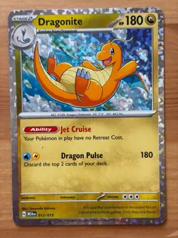 Dragonite 012/015 Holo LP - McDonald's Dragon Discovery 2024 - Pokemon TCG - Image 1