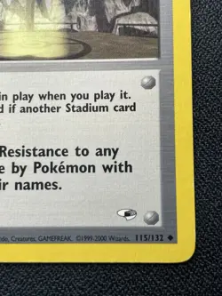 Pokemon Trainer Pewter City Gym 115/132 1st Edition Gym Heroes LP / MP - Image 4