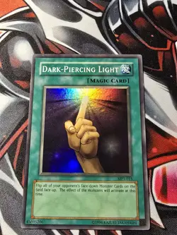 Yugioh! Dark-Piercing Light | MP1-015 McDonald's Promo - Limited Ed -MP - Image 1