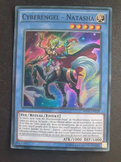 Yu-Gi-Oh! RATE-DE036 Cyberengel - Natasha Super Rare NM - Image 1