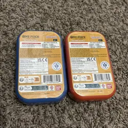 One Piece Tin Pack Set Vol 2 Factory Sealed 2 TIN LOT IN HAND Ready To Ship New - Image 2