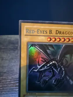 Yugioh! LP Red-Eyes B. Dragon - SDJ-001 - Ultra Rare - Unlimited Edition LP - Image 2