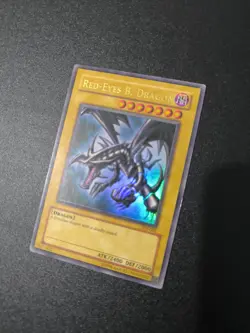 Red-Eyes B. Dragon - SDJ-001 Ultra Rare Unlimited Edition LP Yugioh - Image 3