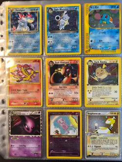 Lot of 90 ALL HOLO Vintage Pokemon Card Binder Collection - Image 2