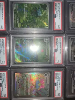 Pokemon SV 151 EN PSA 9 SIR Complete Starter & Evolutions 9 Card Set - Image 3