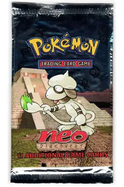 Pokemon TCG Neo Discovery 2001 Smeargle Booster Pack WotC NM/Mint Cards Resealed - Image 1