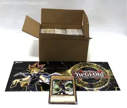Dark Magician Yata-Garasu Huge Yu-Gi-Oh Card Lot Vintage Konami Bulk + Playmat - Image 1