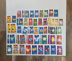 VINTAGE Pokemon Card Lot Pocket Monsters Kaku Menko Japanese RARE Amada Eevee - Image 1