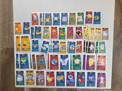 VINTAGE Pokemon Card Lot Pocket Monsters Kaku Menko Japanese RARE Amada Eevee - Image 2