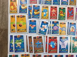 VINTAGE Pokemon Card Lot Pocket Monsters Kaku Menko Japanese RARE Amada Eevee - Image 5