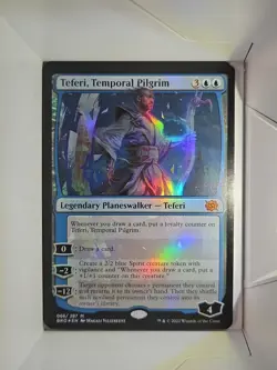 Teferi, Temporal Pilgrim - M066/287 Foil - MTG Prerelease Cards (PRE) - Image 1