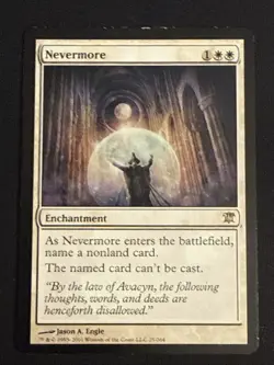 1x Nevermore (25) Innistrad MP MTG Magic the Gathering x1 MKE - Image 1