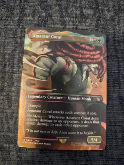 Amarant Coral (Borderless) Commander: Final Fantasy Foil - Image 1