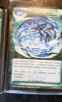 Magi Nation Duel Ltd.Promo Card Lot of 36 2002 Owindas Gift/kayliel/kalius Ring - Image 2