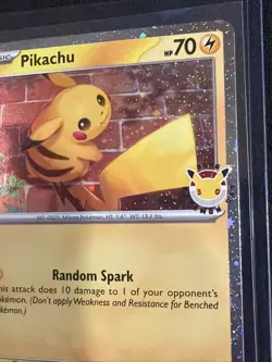 Pokemon TCG Pikachu 051/162 Stamped 2026 Pokemon Day 30 Promo NM - Image 5