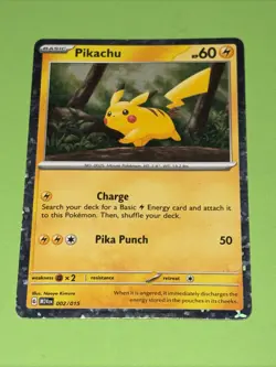 Pikachu 002/015 Holo LP - McDonald's Dragon Discovery 2024 - Pokemon TCG - Image 1