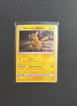 Detective Pikachu Cosmos Holo SM170 SM Promo Pokemon - Image 1