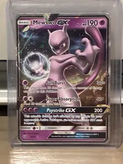 Pokemon TCG Shining Legends #39/73 Mewtwo GX - Image 1