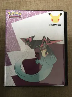 Pokemon 25th Anniversary Celebrations Dragapult ULTRA PRO 4-Pocket Album 56 pg - Image 1