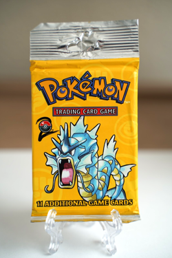 Pokemon TCG Base Set 2 Booster Pack 2000 Gyarados Art WOTC Vintage Sealed - Image 1