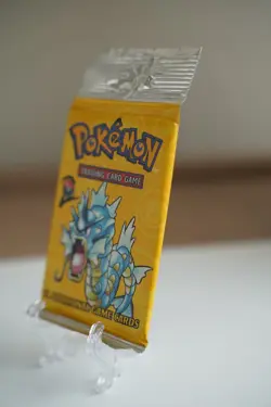 Pokemon TCG Base Set 2 Booster Pack 2000 Gyarados Art WOTC Vintage Sealed - Image 3