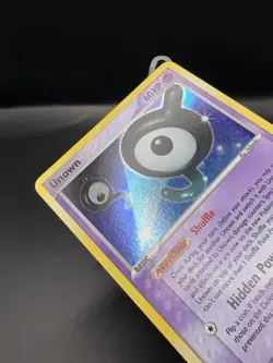 Pokemon Card - Unown (J) Unseen Forces J/28 Holo Rare NM - Image 5