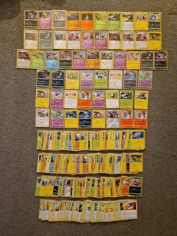 Crown Zenith Pokemon Card Bundle x 374 Holo Rare Common Uncommon Trainer - Image 1