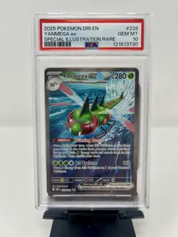 Pokemon Destined Rivals Yanmega EX PSA 10 - 228/182 🌍 📦 - Image 1