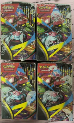 4x Pokemon Mega Evolution HALF Booster Boxes Sealed – 72 Packs Total - Image 3