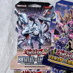 Yu-Gi-Oh Sealed Booster Hangers Lot of 6 BOL TR, Valiant Smashers, LOD 1st Ed - Image 5