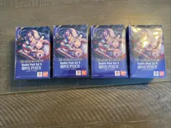 4x One Piece OP-14 The Azure Sea’s Seven Double Pack Set 9 - Image 1