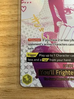 One Piece TCG You’ll Frighten Me… (Parallel Art) OP14-118 The Azure Sea’s Seven - Image 5