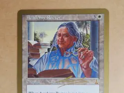 GOLD BORDER Academy Rector Urza's Destiny MTG Magic the Gathering See Photos - Image 2