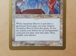 GOLD BORDER Academy Rector Urza's Destiny MTG Magic the Gathering See Photos - Image 3