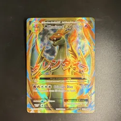 Pokemon M Charizard EX 13/108 Evolutions Ultra Rare Full Art Holo Mega Card 2016 - Image 1