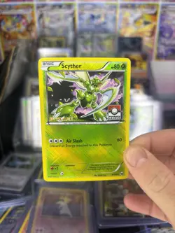 Pokemon League Scyther Card 4/108 1st Place Beautiful Condition - Image 1