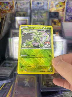 Pokemon League Scyther Card 4/108 1st Place Beautiful Condition - Image 3
