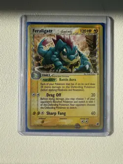 Pokemon TCG Feraligatr Delta Species Reverse Holo Card 2/101 Dragon Frontiers - Image 1