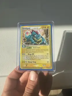Pokemon TCG Feraligatr Delta Species Reverse Holo Card 2/101 Dragon Frontiers - Image 2