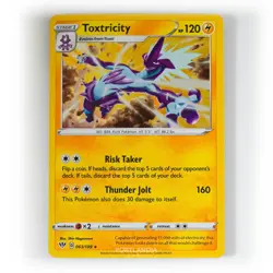 Pokemon - Toxtricity Cosmos Holo - 063/189 - SWSH Darkness Ablaze - Promo Card - Image 1