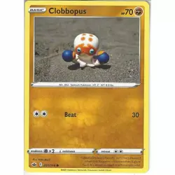091/198 Clobbopus | Common | Pokemon Trading Card Sword & Shield Chilling Reign - Image 1