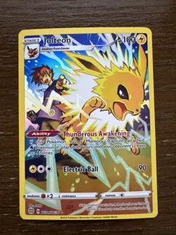 Jolteon - TG04/TG30 - Pokemon Brilliant Stars Sword & Shield Holo Rare Card NM - Image 1