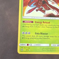 Pokemon TCG Shining Genesect 9/73 Shining Legends Basic Rare Card English 2017 - Image 3