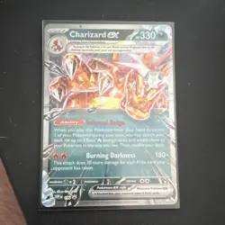 Pokemon Charizard ex 161 SV Promo Scarlet & Violet Holo EX 330HP English Card - Image 1