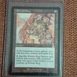 Magic: The Gathering Powder Keg Regular Colorless Urza's Destiny Dan Frazier - Image 1